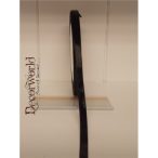 Szatén szalag 6mm/22.86m fekete