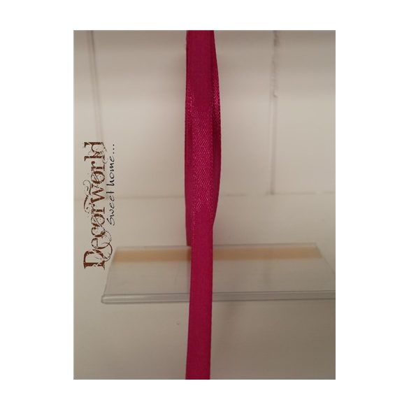 Szatén szalag 6mm/22.86m ciklámen