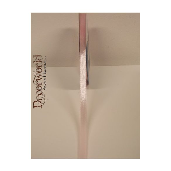 Szatén szalag 6mm/22.86m rózsaszín