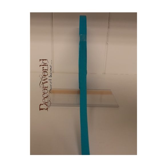 Szatén szalag 6mm/22.86m türkiz