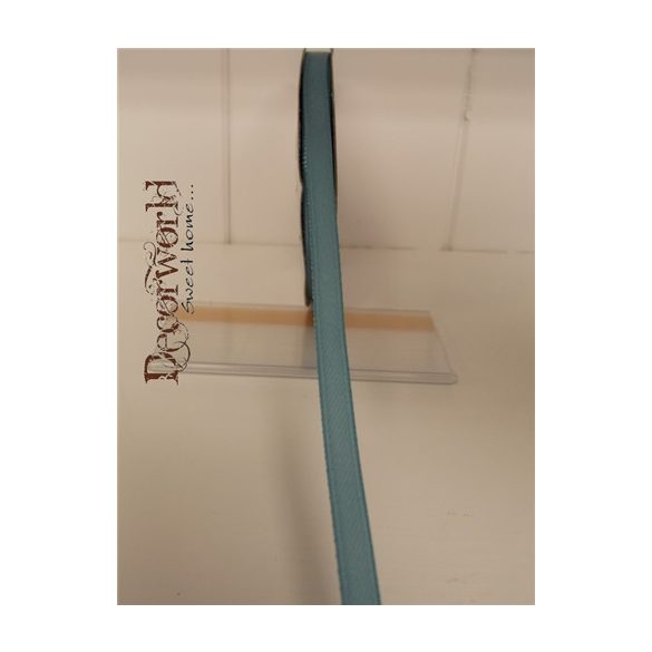 Szatén szalag 6mm/22.86m vízkék