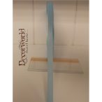 Szatén szalag 6mm/22.86m világos kék