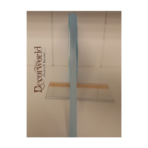 Szatén szalag 6mm/22.86m világos kék