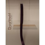 Szatén szalag 6mm/22.86m padlizsán lila