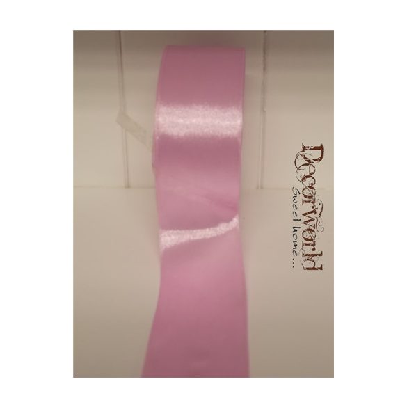 Szatén szalag 38mm/22.86m halvány lila