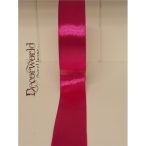 Szatén szalag 25mm/22.86m sötét pink