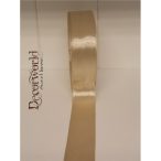 Szatén szalag 25mm/22.86m világos homok