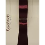 Szatén szalag 25mm/22.86m lilás bordó