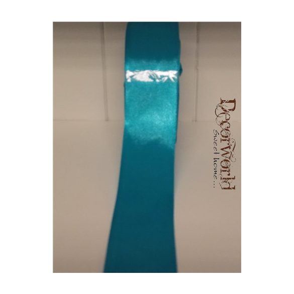 Szatén szalag 38mm/22.86m türkiz