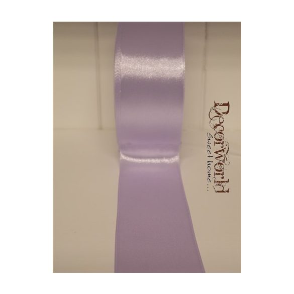Szatén szalag 38mm/22.86m világos lila