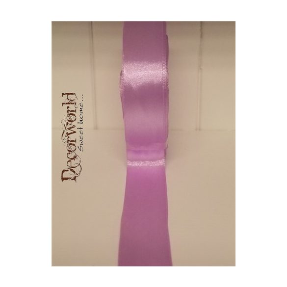 Szatén szalag 25mm/22.86m világos lila