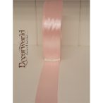 Szatén szalag 25mm/22.86m baba rózsaszín