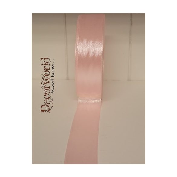 Szatén szalag 25mm/22.86m baba rózsaszín