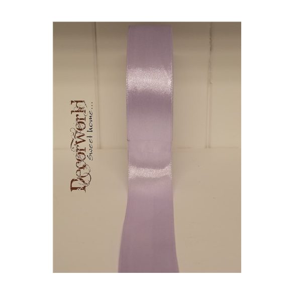 Szatén szalag 25mm/22.86m halvány lila