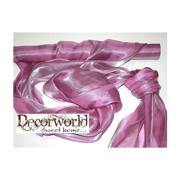 Szatén-organza 47cm/10m - Lila