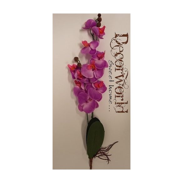 Phalaenopsis Orchidea gyökeres textil - Pink