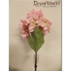 Selyemvirág hortenzia Rózsaszín