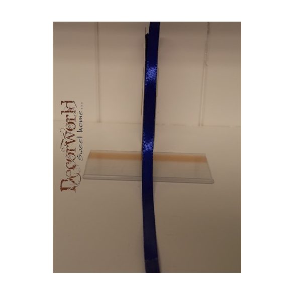 Szatén szalag 6mm/22.86m navy kék