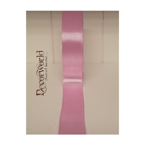 Szatén szalag 25mm/22.86m rózsaszínes lila