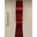 Szatén szalag 25mm/22.86m bordó