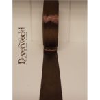 Szatén szalag 25mm/22.86m étcsoki