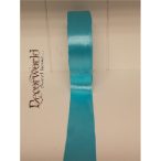 Szatén szalag 25mm/22.86m víz kék