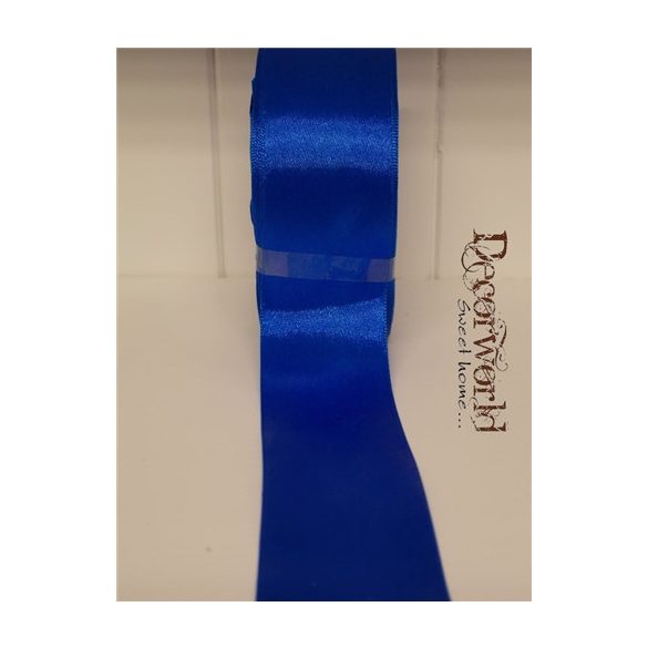 Szatén szalag 38mm/22.86m navy kék