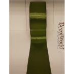 Szatén szalag 38mm/22.86m sötét moha