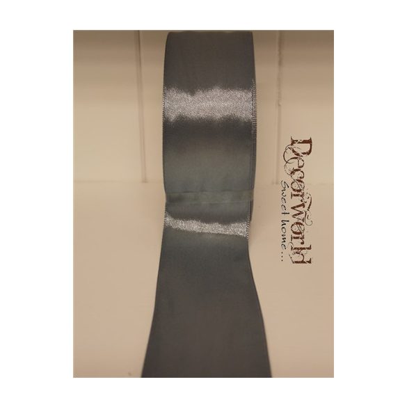 Szatén szalag 38mm/22.86m sötét szürke