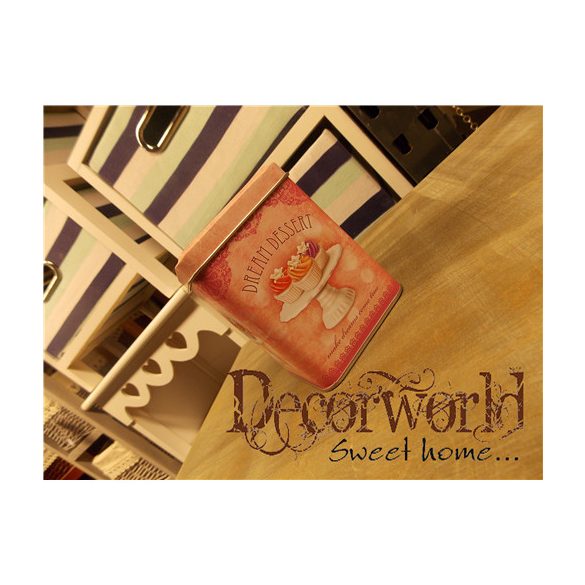 Fém teadoboz Dream Des. S-es