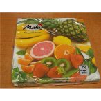 Maki szalvéta 20db/cs. Gyümölcs 33x33cm