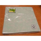 Maki szalvéta 20db/cs. menta, rózsás 33x33cm