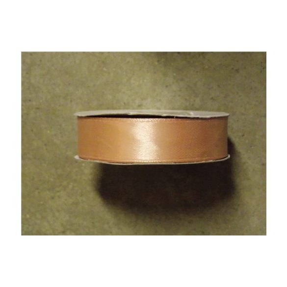 Szatén szalag 20mm/22.86m púder bézs