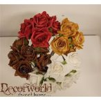 Glitteres Rózsa több szín