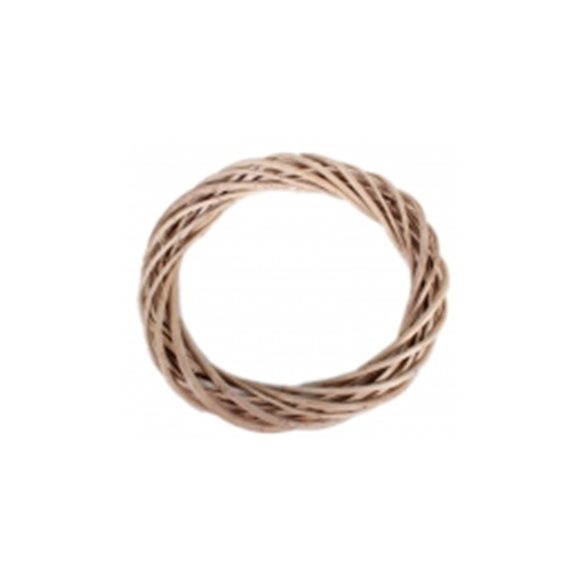 Fűzkoszorú 28cm - Natúr