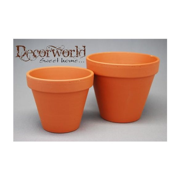 Virágcserép Blt agyag  7cm terra