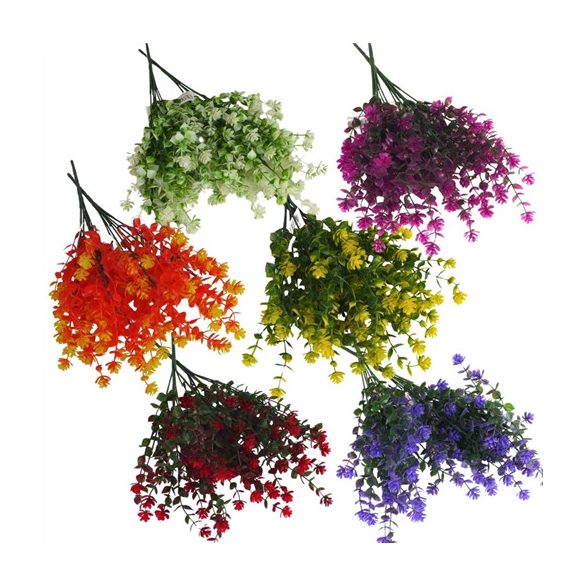 Gömbvirág csokor 34cm - Többféle színben