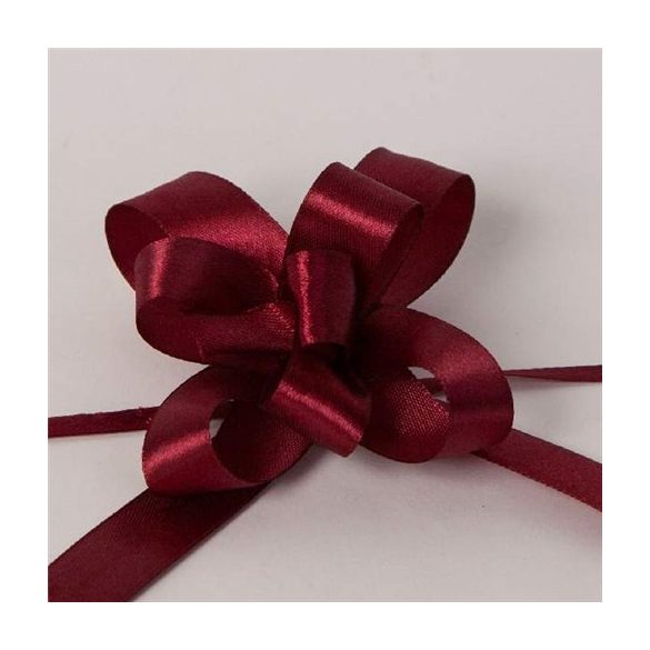 Szatén gyorsmasni 20mm x 50 cm 10db/cs - Bordó