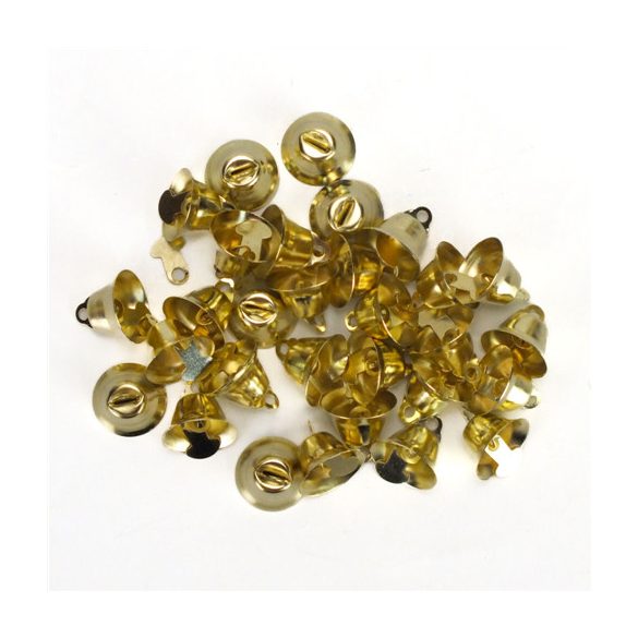 Fém csengő 1,5cm - Arany S/12