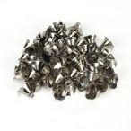 Fém csengő 1,5 cm - Ezüst S/12