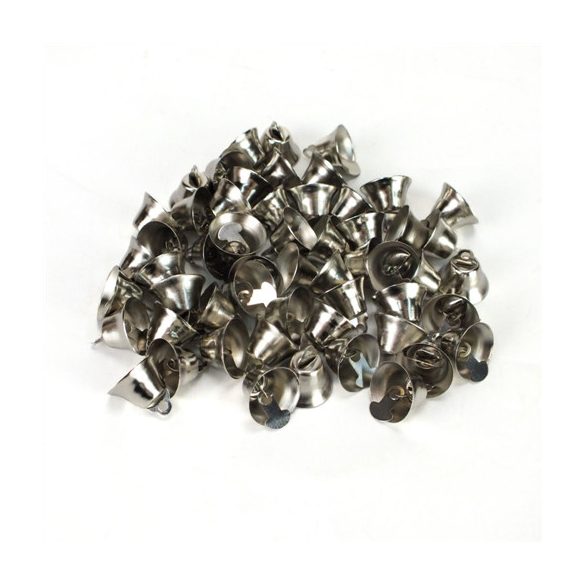 Fém csengő 1,5 cm - Ezüst S/12