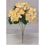 Hortenzia csokor 5 ág 45 cm - 4 színben