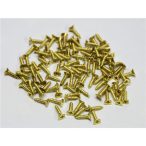 Csavar 2x6 mm - Ezüst 100db/csomag