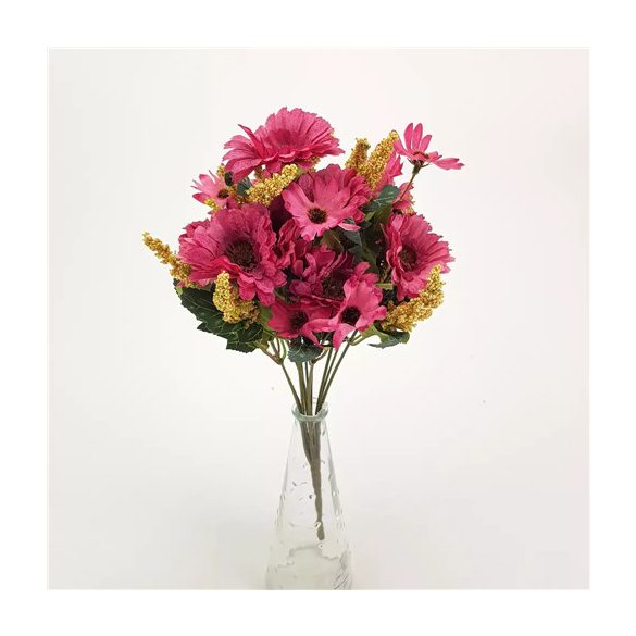 Gerbera csokor 35 cm - Bordó