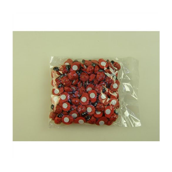 Katicabogár fa öntapadós 14x19mm 15db/csom.