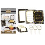   Paper Minis-Party teríték kiegészítő szett - 12 db / csomag