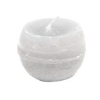 Gyertya golyó parafin 6cm - Fehér S/12