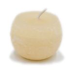 Gyertya golyó parafin 6cm - Krém S/12