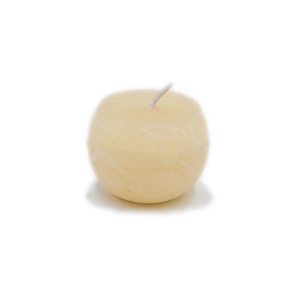 Gyertya golyó parafin 6cm - Krém S/12