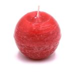 Gyertya golyó parafin 8cm - Rubin S/4
